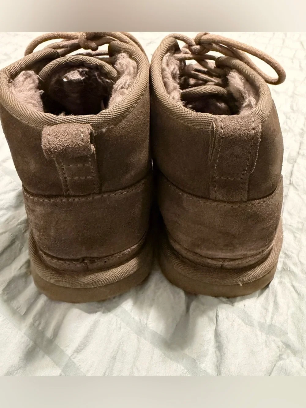 UGG Neumel Chukka Boot - Burnt Olive Suede, Womens Size 8 (1094269)